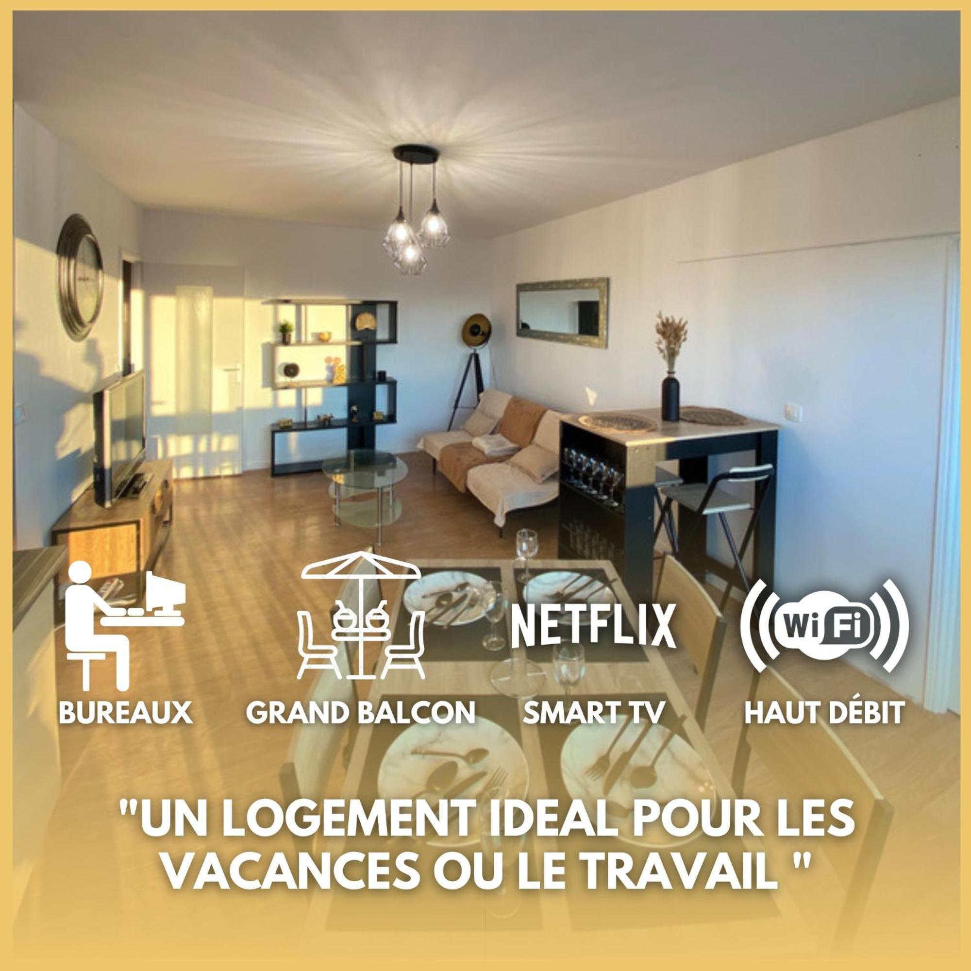 Appartement Spacieux - 10' Gare Angers Exteriér fotografie
